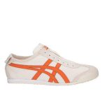 新品駕到 Asics Onitsuka Tiger 鬼冢虎 休閒鞋 男女同款 白橙色