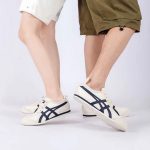 超值人氣 Asics Tiger Mexico 66 懶人休閒鞋 鬼冢虎 男女同款 米色