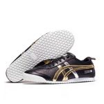 時尚必備 Asics Onitsuka Tiger Mexico 66 鬼冢虎 男女休閒鞋 黑金