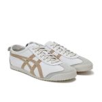 新款 Asics Onitsuka Tiger Mexico 66 鬼冢虎 男女休閒鞋 白棕