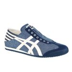 2023熱銷 Asics Onitsuka Tiger 鬼冢虎 Mexico 66 Slip-on 休閒鞋 男女同款 深藍