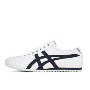 Asics Onitsuka Tiger 鬼冢虎 Mexico 66 Slip-on 懶人鞋 休閒鞋 男女同款 白黑