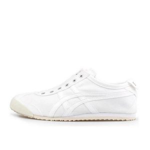 時尚必備 Asics Onitsuka Tiger Mexico 66 Slip-on 休閒鞋 男女同款 白色