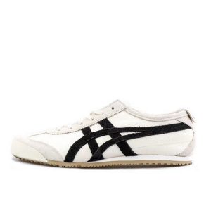 Asics Onitsuka Tiger Mexico 66 鬼冢虎 男女休閒鞋 米黃色