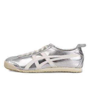 熱銷 Asics Onitsuka Tiger Mexico 66 鬼冢虎 男女休閒鞋 銀色