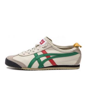 Asics Onitsuka Tiger Mexico 66 鬼冢虎 男女同款 休閒鞋 橄榄綠