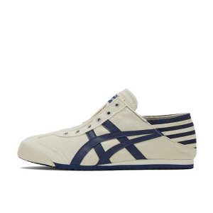 熱銷推薦 Asics Tiger Mexico 66 鬼冢虎 懶人鞋一腳蹬 休閒鞋 男女同款 藏青