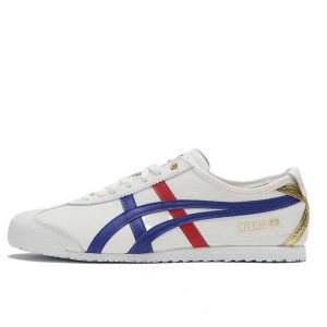 『全台熱銷』Asics Tiger 經典款 Mexico 66 鬼冢虎 男女同款 休閒鞋 白紅藍