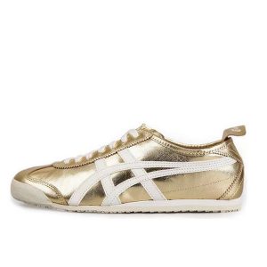 品質嚴選 Asics Onitsuka Tiger Mexico 66 鬼冢虎 男女休閒鞋 金色