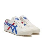 瘋狂搶購 Asics Onitsuka Tiger 鬼冢虎 Mexico 66 一腳蹬休閒鞋 男女同款 白藍