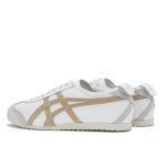 新款 Asics Onitsuka Tiger Mexico 66 鬼冢虎 男女休閒鞋 白棕
