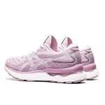 🌟瘋狂搶購🌟 ASICS GEL-NIMBUS 24系列 運動鞋 女子 輕便緩震 透氣跑鞋 粉白