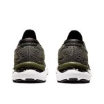 ASICS亞瑟士 GEL-NIMBUS 24 男女健身戶外 運動鞋 舒適透氣 緩震跑鞋 橄欖綠