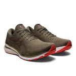 Asics GEL-KAYANO 29 男子慢跑鞋 緩震透氣 健身運動鞋 綠色