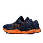 🌟時尚必備🌟 ASICS GEL-NIMBUS 24系列 亞瑟士男女 戶外跑鞋 舒適透氣 運動鞋 藍橙色