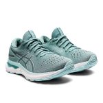 ASICS GEL-NIMBUS 24亞瑟士 女子 輕便緩震 透氣舒適 跑步鞋 薄荷綠