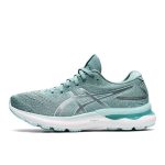 ASICS GEL-NIMBUS 24亞瑟士 女子 輕便緩震 透氣舒適 跑步鞋 薄荷綠