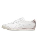 Onitsuka Tiger鬼冢虎 男女鞋Mexico 66一腳蹬帆布 懶人鞋 運動鞋休閑鞋 白紫