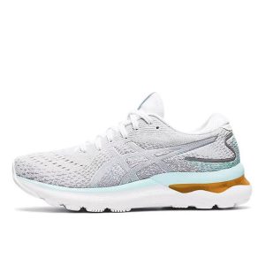🌟超值人氣🌟 ASICS GEL-NIMBUS 24系列 亞瑟士女款 運動跑鞋 緩震舒適 慢跑鞋 灰藍
