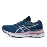 🔥夏日必備🔥 ASICS 亞瑟士 GEL-NIMBUS 24系列 女款運動鞋 緩震透氣 跑鞋 藍粉