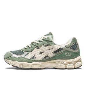 Asics Gel-NYC 運動休閒透氣專業跑鞋 男女鞋 綠色