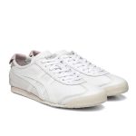 Onitsuka Tiger鬼冢虎 男女鞋Mexico 66一腳蹬帆布 懶人鞋 運動鞋休閑鞋 白紫