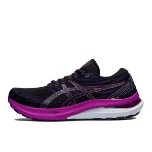 👍賣翻了👍 Asics GEL-KAYANO 29 女款跑鞋 緩震支撐 透氣舒適 耐磨戶外運動鞋 黑紫
