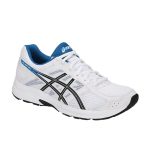 ASICS GEL-CONTEND 4 亞瑟士 女子健身 運動鞋 舒適透氣 跑步鞋 白藍