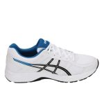ASICS GEL-CONTEND 4 亞瑟士 女子健身 運動鞋 舒適透氣 跑步鞋 白藍
