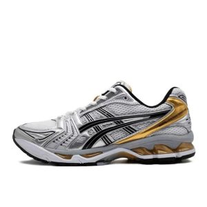 Asics Gel-Kayano 14 男女 戶外跑鞋 運動休閒 舒適透氣 專業運動鞋 白金