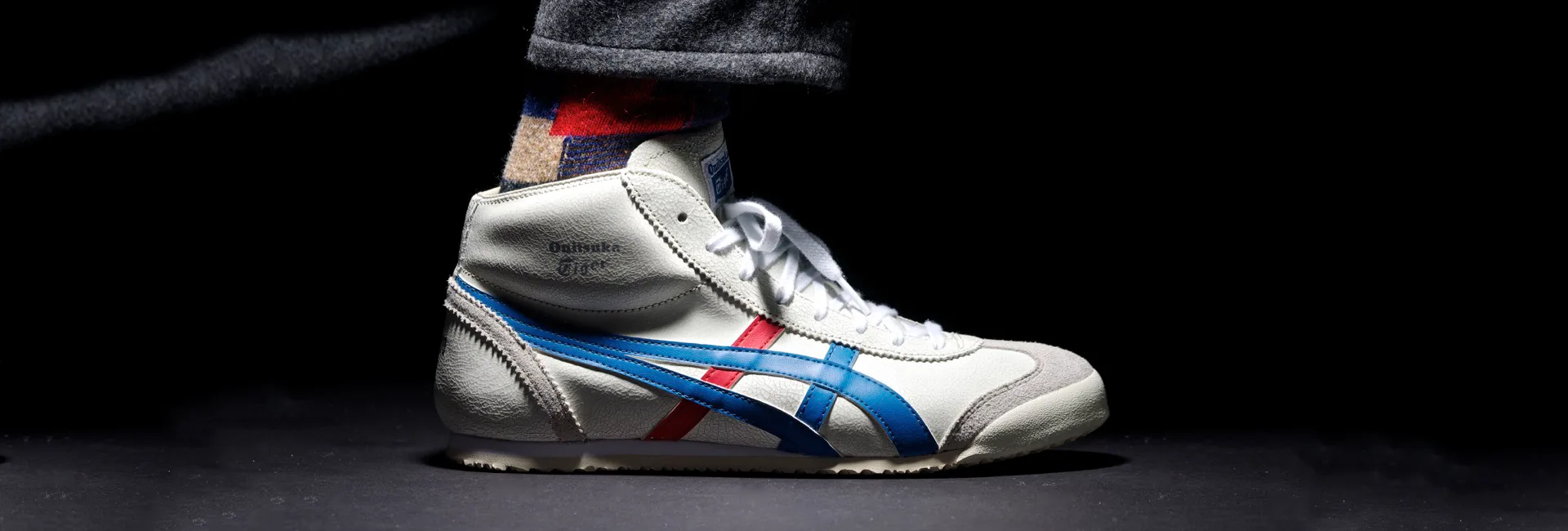 『全台熱銷』Asics Tiger 經典款 Mexico 66 鬼冢虎 男女同款 休閒鞋 白紅藍