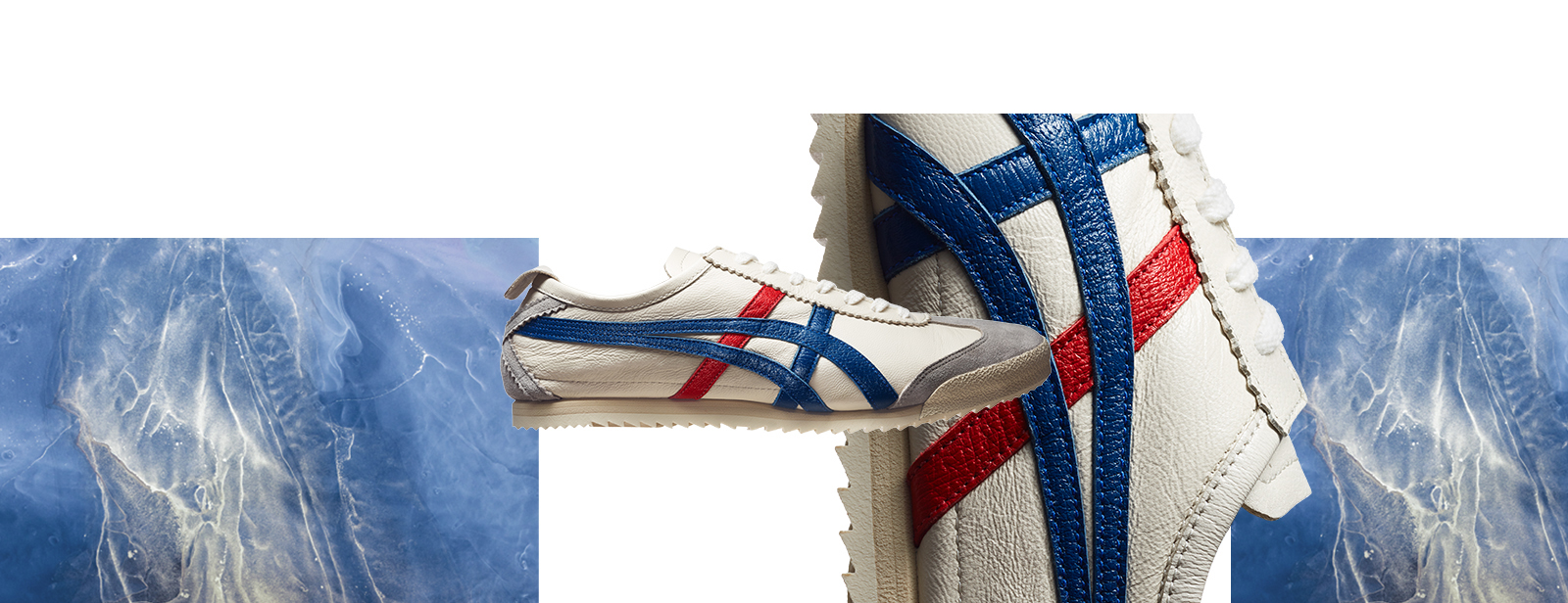 『全台熱銷』Asics Tiger 經典款 Mexico 66 鬼冢虎 男女同款 休閒鞋 白紅藍